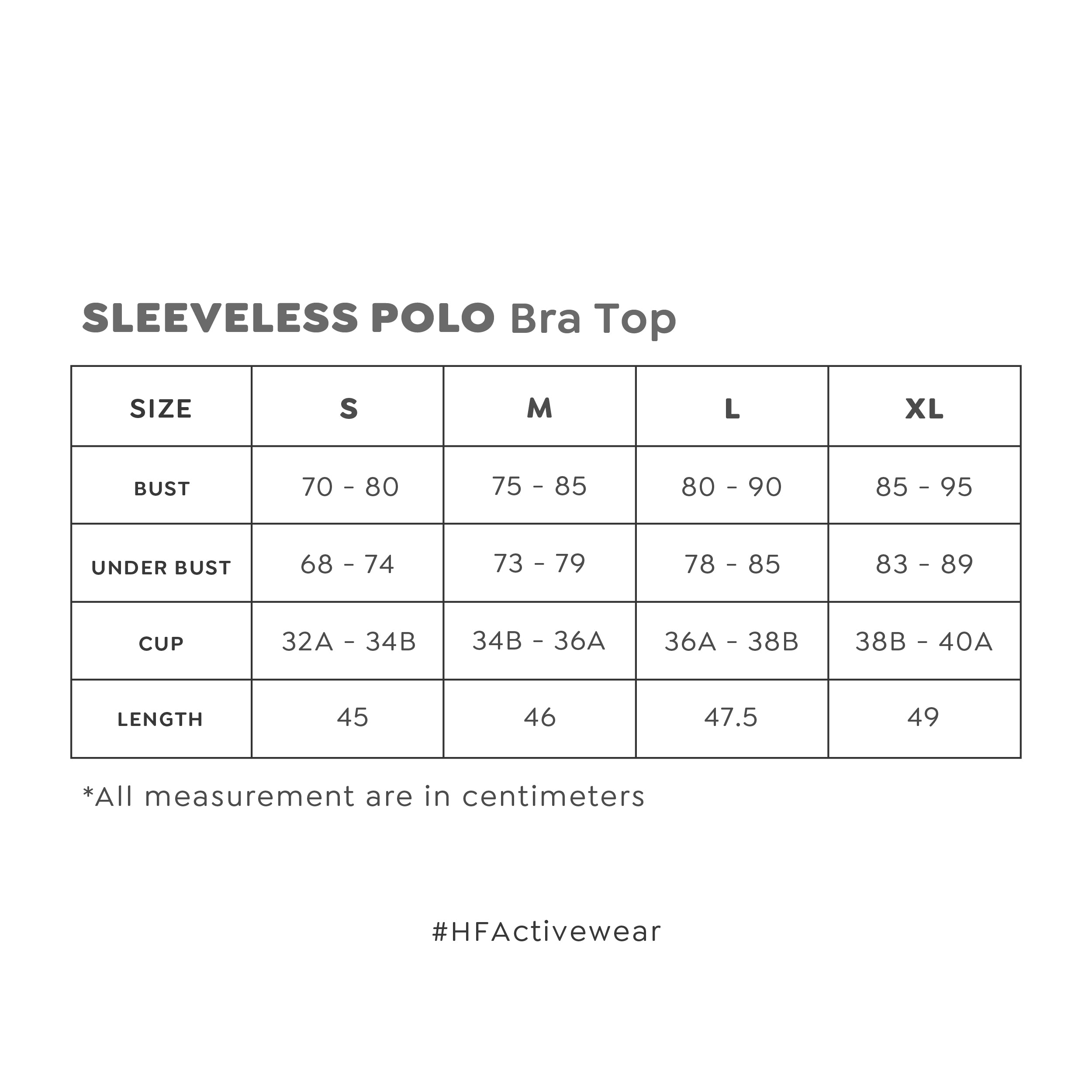 HAPPYFIT Sleeveless Polo Bra Top