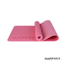 HAPPYFIT [Free Strap] Yoga Mat Tpe Eco Friendly 6mm