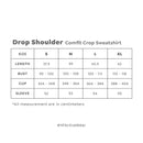 HAPPYFIT - Freedom Fit Bundle 1 | [Buy 1 Get 1] Drop Shoulder Comfit Crop Sweatshirt Ice Blue FREE Drop Shoulder Comfit Crop Sweatshirt Stone