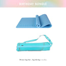 Bundle Yoga TPE 6mm (Sky Blue) + Yoga Mat Bag (Ice Blue)