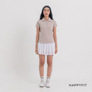 HAPPYFIT Women Swift Polo Top