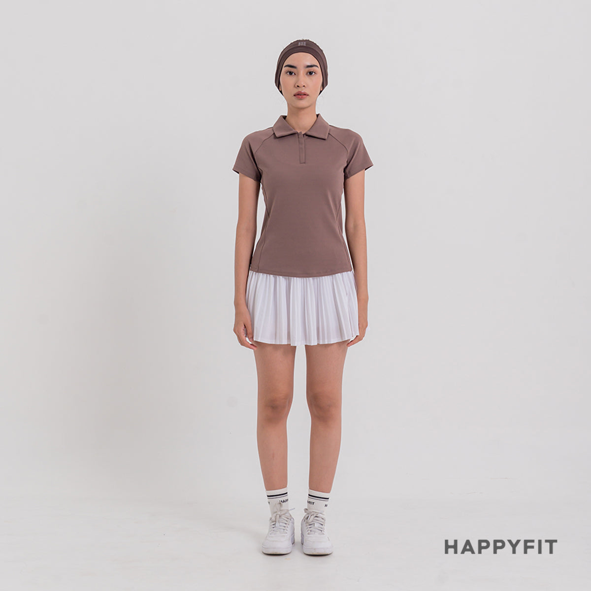 HAPPYFIT Women Swift Polo Top