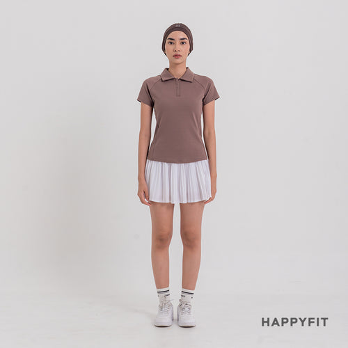 HAPPYFIT Women Swift Polo Top