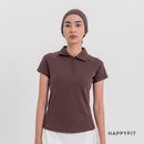 HAPPYFIT Women Swift Polo Top