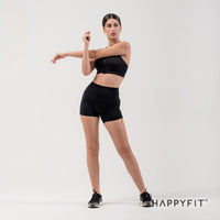 HAPPYFIT Zip Front High Support Sports Bra