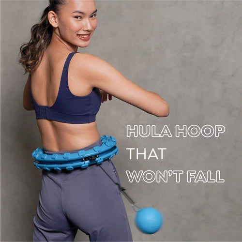 HAPPYFIT 24 Knots Massage Hula Hoop