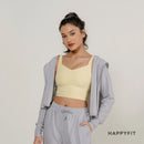 HAPPYFIT Uv Protection Crop Jacket Cloudy Comfort