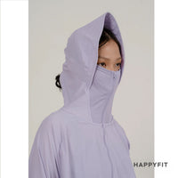 HAPPYFIT Uv Protection Crop Jacket Cloudy Comfort