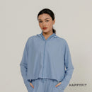HAPPYFIT Uv Protection Crop Jacket Cloudy Comfort