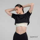 HAPPYFIT - Day to Day Cropped Tee