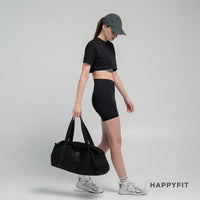 HAPPYFIT - Day to Day Cropped Tee