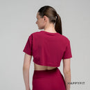 HAPPYFIT - Day to Day Cropped Tee