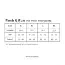 HAPPYFIT Rush & Run Mid Short Pants