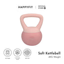 HAPPYFIT SOFT KETTLEBELL 4KG - PINK
