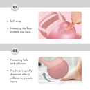 HAPPYFIT SOFT KETTLEBELL 4KG - PINK