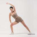 HAPPYFIT Mid High rise Biker Short / Celana Pendek Wanita