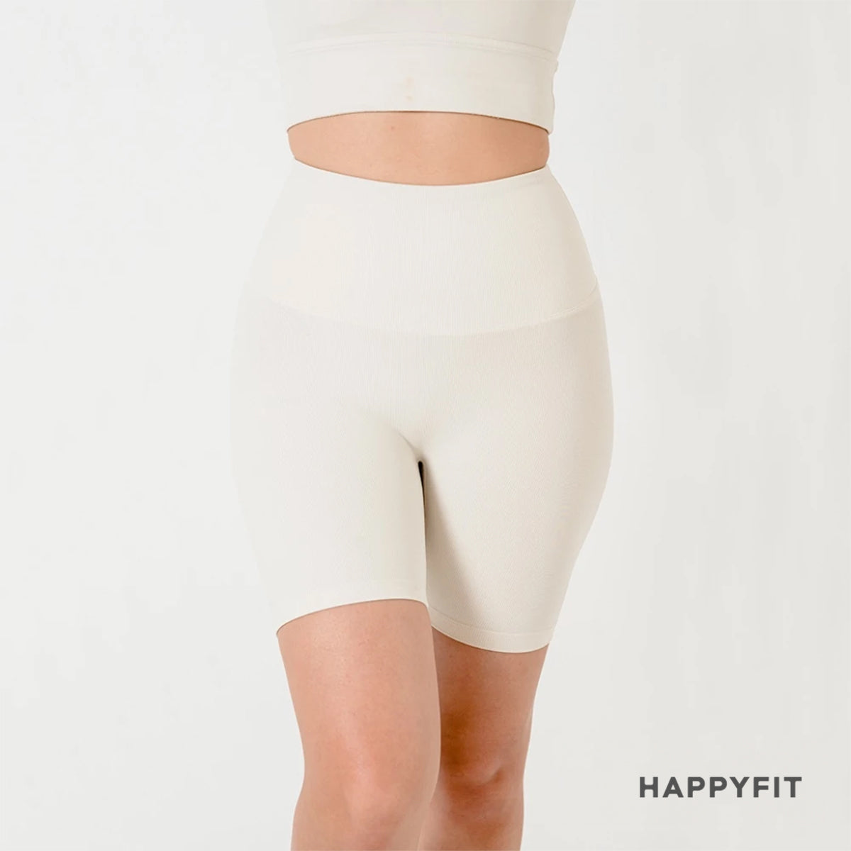 HAPPYFIT Pleats Biker Shorts