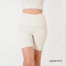 HAPPYFIT Pleats Biker Shorts