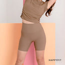 HAPPYFIT Pleats Biker Shorts