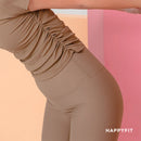 HAPPYFIT Pleats Biker Shorts