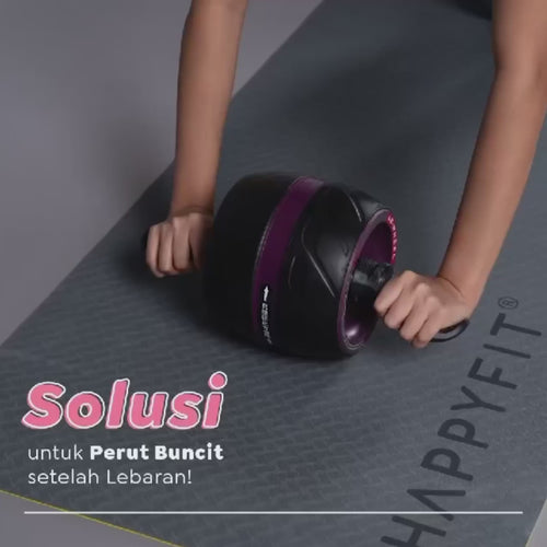 HAPPYFIT Slid Ab Wheel