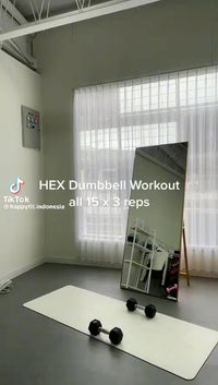 HAPPYFIT Hex Dumbbell