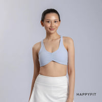 HAPPYFIT Ruched Sports Bra / Bra Olahraga Wanita