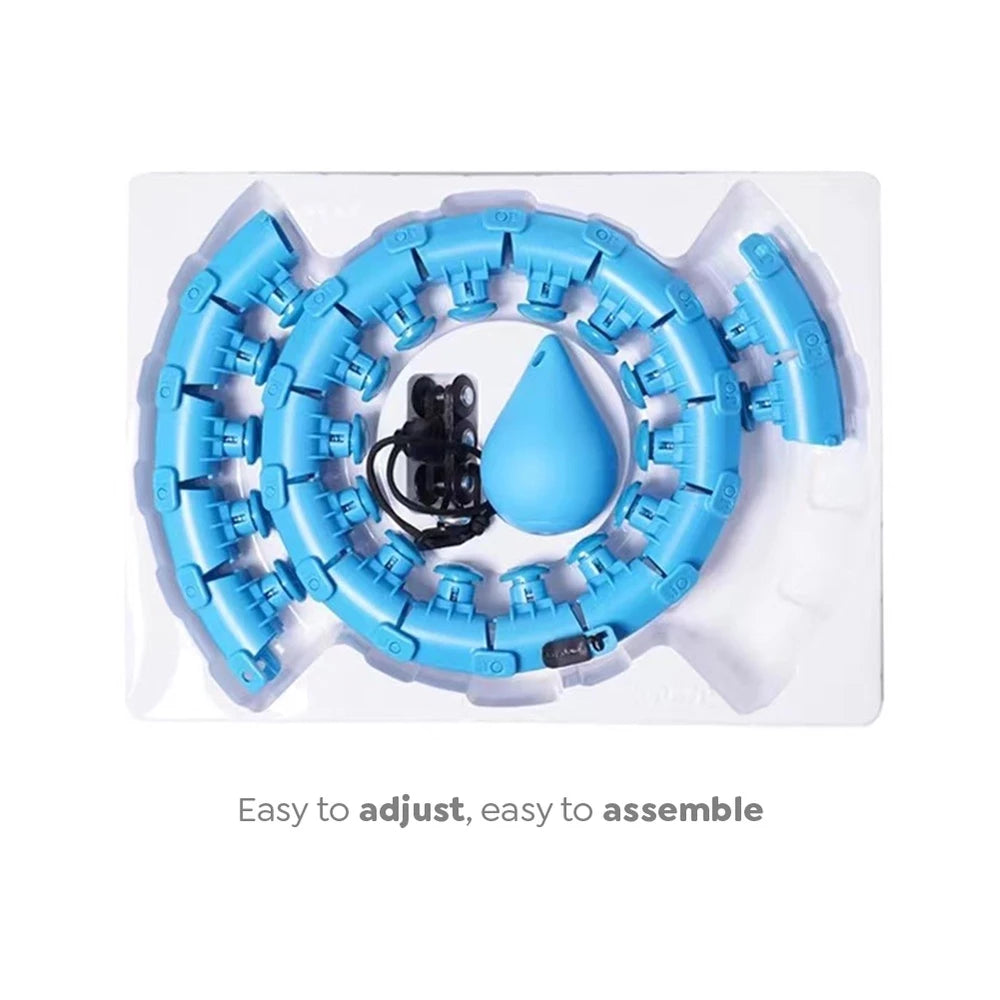 HAPPYFIT 24 Knots Massage Hula Hoop