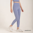 HAPPYFIT Ribbed Mid High Waist Leggings