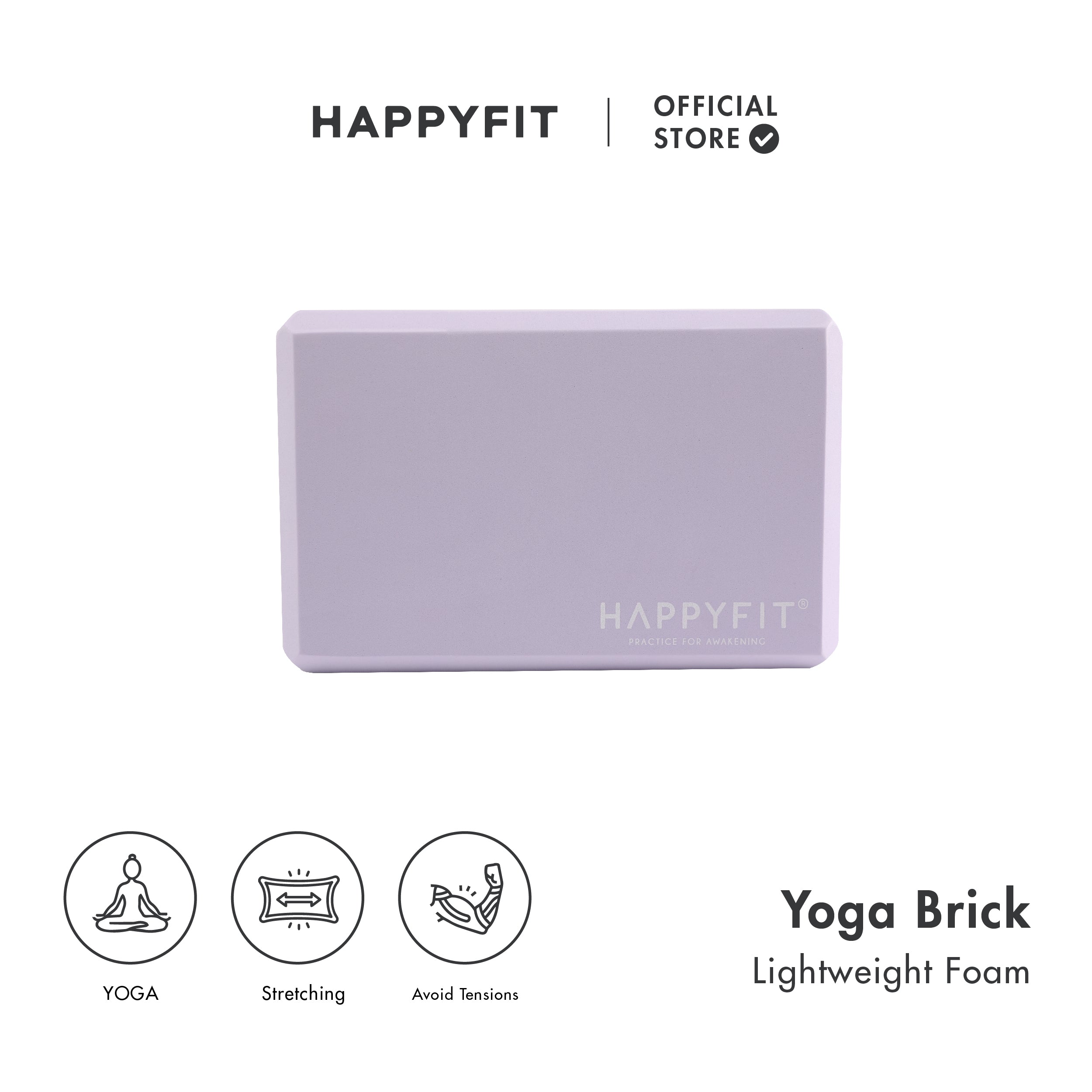 HAPPYFIT Yoga Block