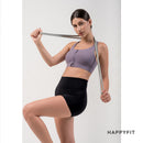 HAPPYFIT Zip Front High Support Sports Bra